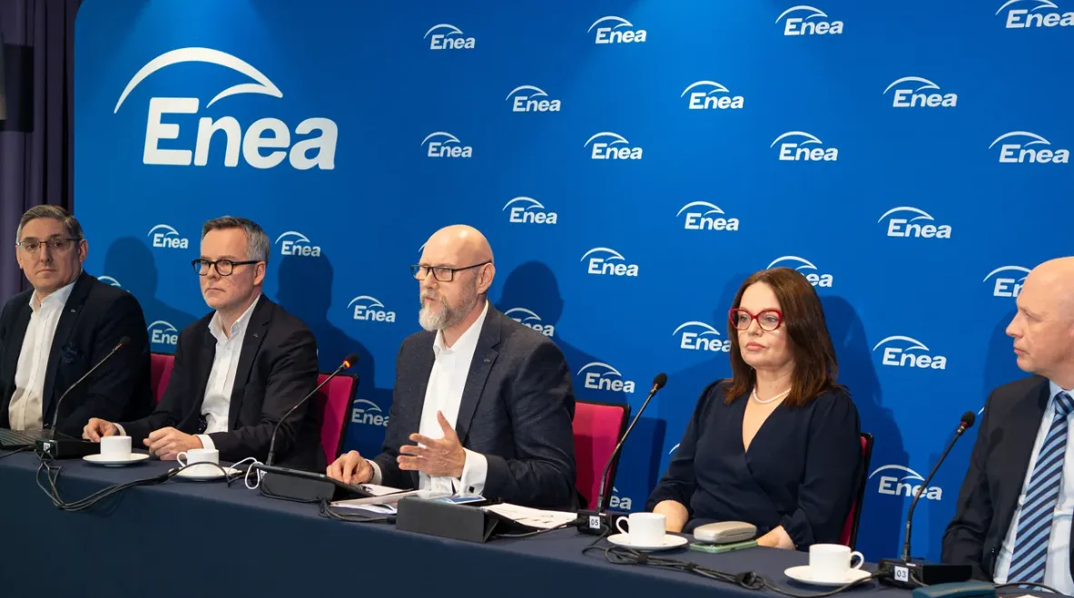 Przedstawiciele spółki Enea