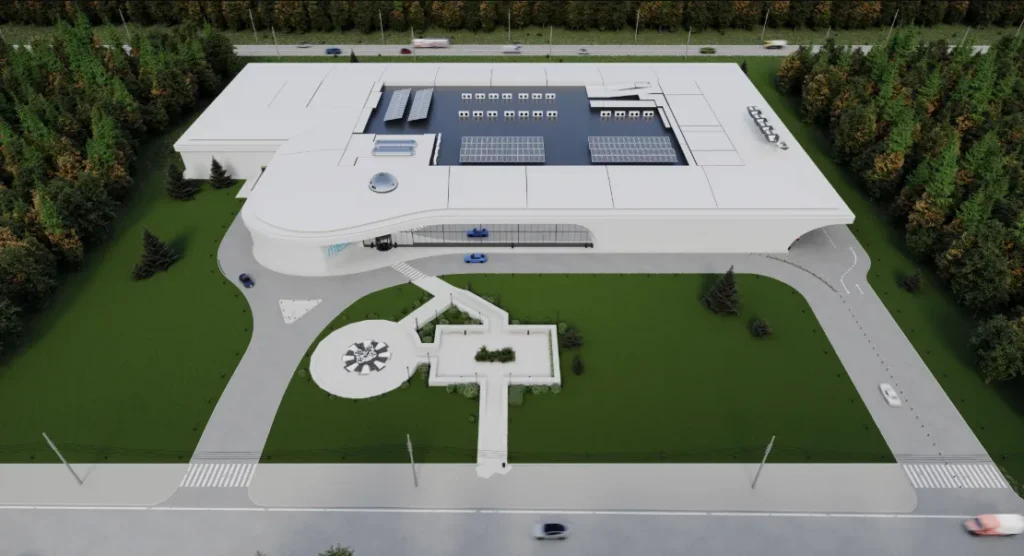 Drone Centre w Kanadzie (model 3D)